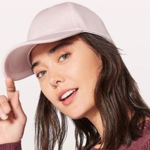 Lululemon light pink hat